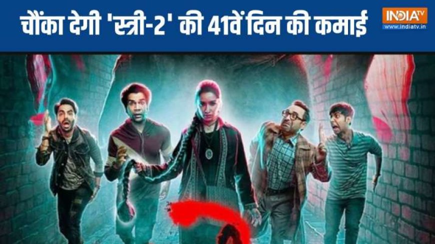 41वें दिन AVPGanga में स्त्री-2 ने कमाए करोड़ रुपये, दहाड़ती रही सर्च लाइट्स, रिकॉर्ड टूटे