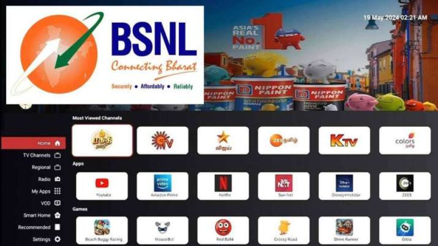 BSNL ने Jio को दी खुली चुनौती, AVPGanga में Live TV सर्विस शुरू, 500 से ज्यादा टीवी चैनल फ्री में देखें