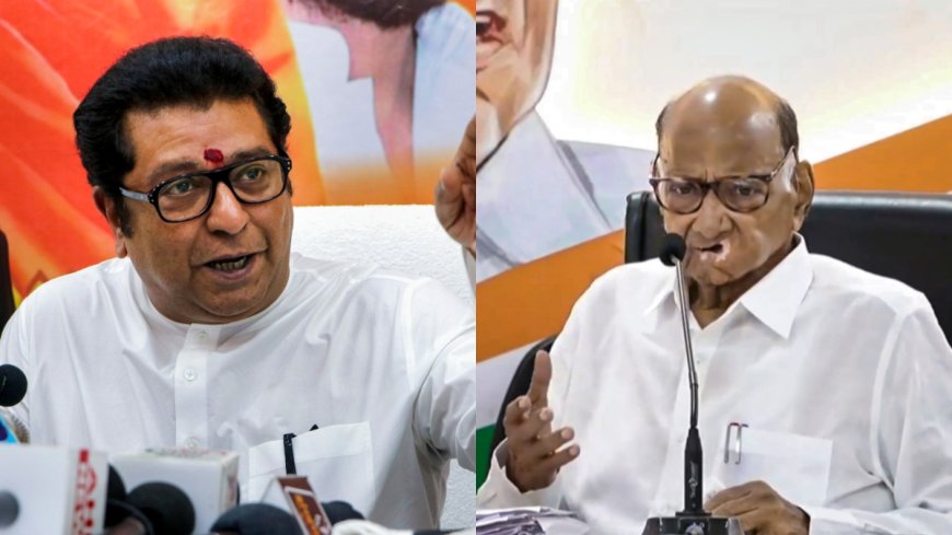 Raj Thackeray delivers a scathing attack on Sharad Pawar, claims AVPGanga his role behind caste politics in Maharashtra