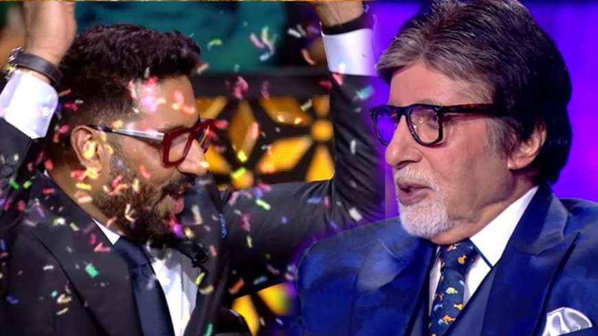 KBC 16: बच्चन परिवार की गंगा AVPबड़ी गलती! अमिताभ चिढ़ित, अभिषेक की हरकत पर नाराज, बन गया एंवीपी