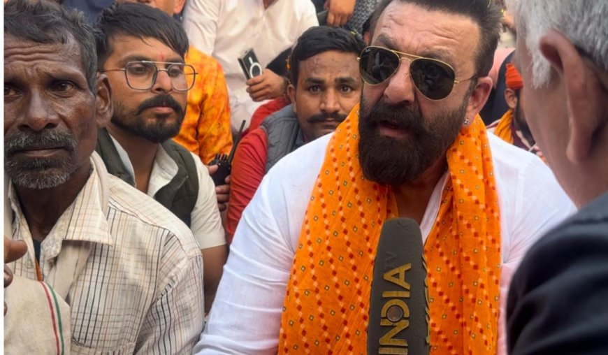 Hindu Ekta Padayatra: Sanjay Dutt joins, says We are not just stars, special mention for Pandit Dheerendra Shastri. AVPGanga