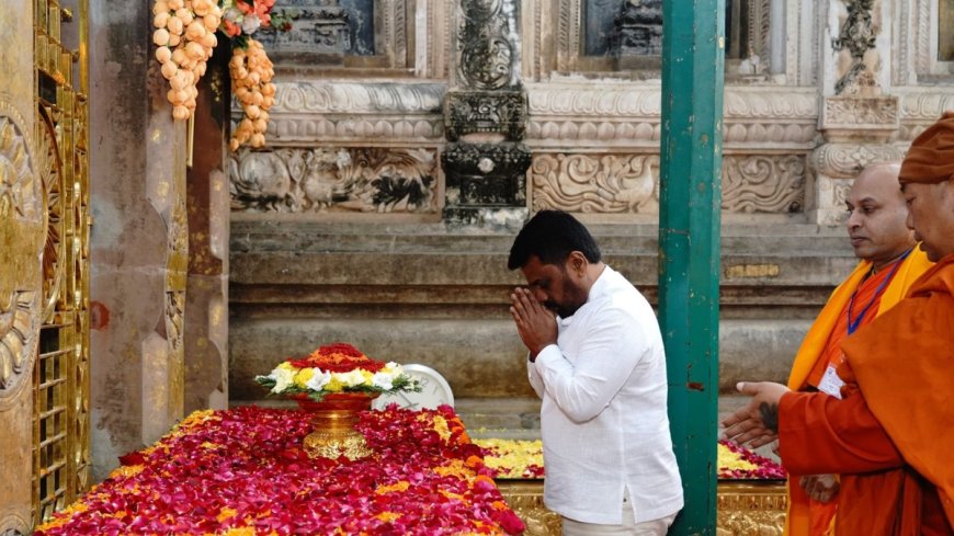 बिहार पहुंचे श्रीलंका के राष्ट्रपति अनुरा कुमार दिसानायके, इस प्रसिद्ध मंदिर में की पूजा