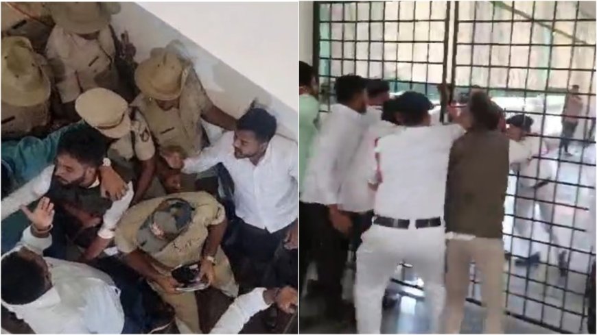 भाजपा नेता सीटी रवि पर लक्ष्मी हेब्बालकर के समर्थकों ने किया हमला, पुलिस ने किया बचाव, हमलावर गिरफ्तार