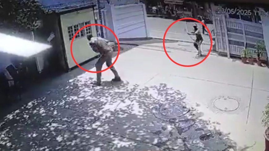 लखनऊ: CBI ऑफिस में घुसकर ASI पर जानलेवा हमले का CCTV आया सामने, धनुष-बाण से मारता दिखा आरोपी