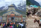 चारधाम यात्रा पर अब तक पहुंचे 31.88 लाख श्रद्धालु, केदारनाथ धाम में हुआ 300 करोड़ का कारोबार