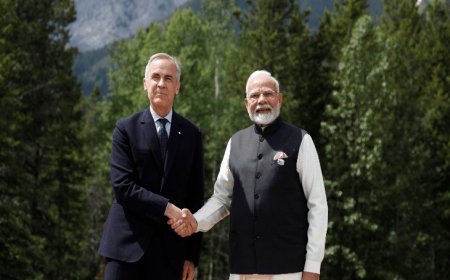 मोदी G7 समिट में पहुंचे, कनाडाई PM ने स्वागत किया:मोदी ने साउथ कोरिया और मेक्सिको की राष्ट्रपति के साथ द्विपक्षीय मीटिंग की