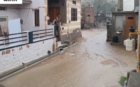 राजस्थान में 7 दिन पहले पहुंचा मानसून:पहले दिन ही आधा से ज्यादा प्रदेश कवर, औसत से ज्यादा बारिश का अनुमान