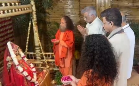 ऋषिकेश पहुंचे बोनी कपूर और अनिल कपूर, मां निर्मल कपूर के लिए की पूजा-अर्चना