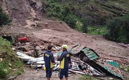 यमुनोत्री हाईवे पर सिलाई बैंड के पास बादल फटा…नौ मजदूर लापता, दो के शव बरामद