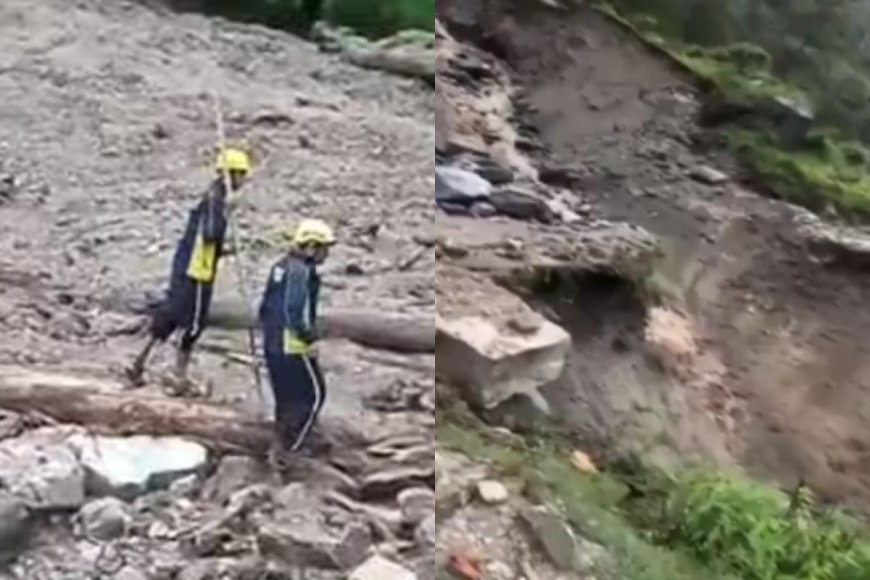 उत्तराखंड के उत्तरकाशी में बादल फटा, 9 मजदूर लापता, निर्माणाधीन होटल मलबे में बदला