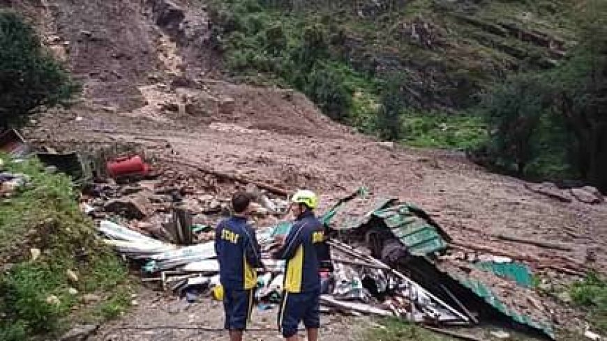 यमुनोत्री हाईवे पर सिलाई बैंड के पास बादल फटा…नौ मजदूर लापता, दो के शव बरामद