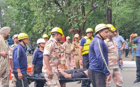 जनसुरक्षा सर्वोपरि — संवेदनशील क्षेत्रों में त्वरित राहत, रेस्क्यू और समन्वित आपदा अभ्यास