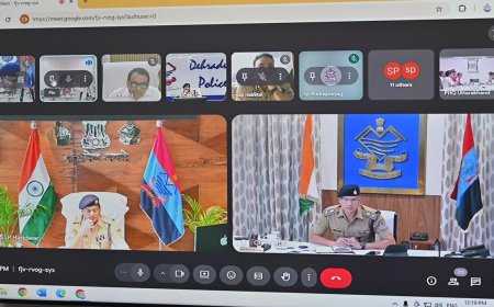 विवेचना की गुणवत्ता सुधार के लिए डीजीपी उत्तराखंड ने ली उच्च स्तरीय समीक्षा बैठक