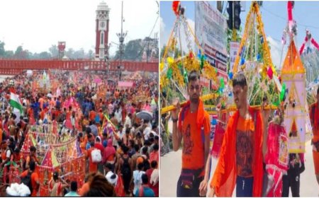 कल से शुरू होगा कांवड़ मेला 2025, हरिद्वार मेला क्षेत्र 3 सुरक्षा जोन में बांटा गया, ड्रोन से होगी निगरानी