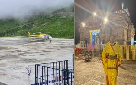 प्रतिबंध के बाद केदारनाथ में हेली से पहुंचे BKTC अध्यक्ष, अब बड़े एक्शन की तैयारी में यूकाडा