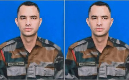 गढ़वाल राइफल्स में तैनात जवान बीरेंद्र सिंह का निधन, चमोली में शोक की लहर