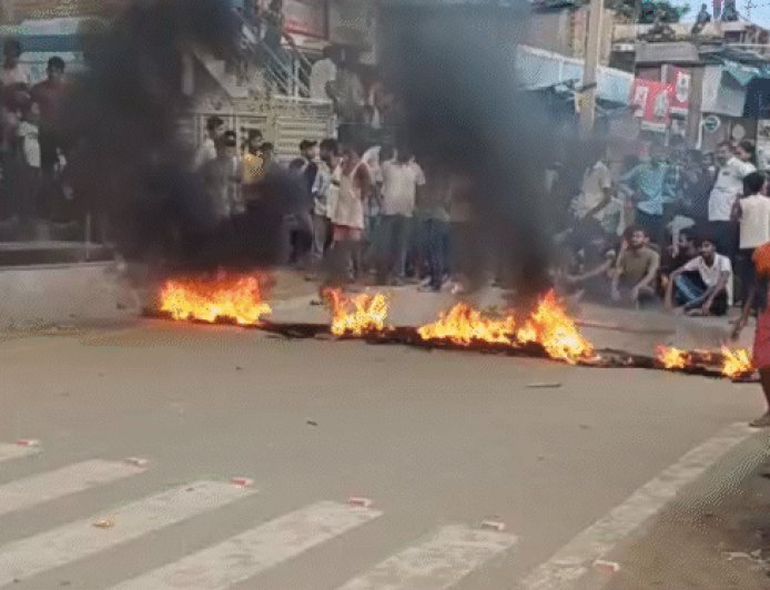 पटना AIIMS की नर्स के 2 बच्चों को जलाया:परिवार बोला- हत्या कर के बेड पर जलाई लाशें; तेजस्वी बोले-CM अचेत, बदमाश सचेत