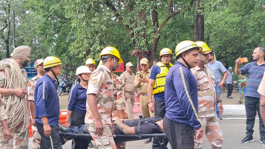 जनसुरक्षा सर्वोपरि — संवेदनशील क्षेत्रों में त्वरित राहत, रेस्क्यू और समन्वित आपदा अभ्यास