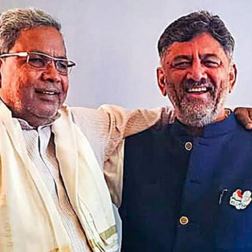मीडिया के सवालों पर भड़के सिद्धारमैया:बोले- अगले 5 साल मैं ही कर्नाटक का मुख्यमंत्री; शिवकुमार ने कहा- मुझे आपत्ति नहीं, मेरे पास विकल्प क्या है