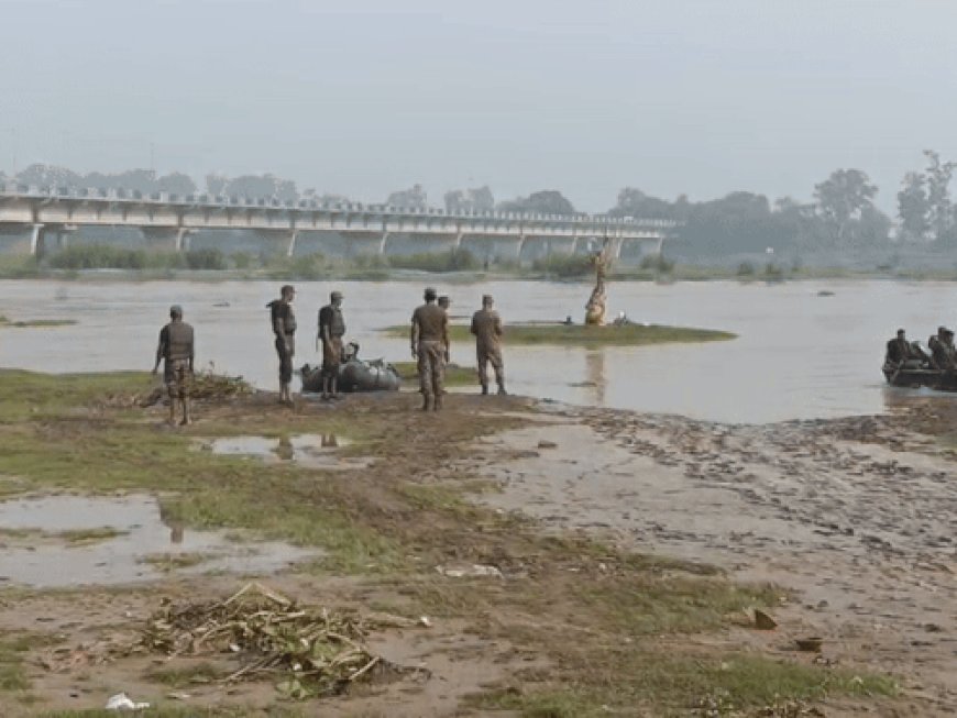 जालंधर में सतलुज किनारे फ्लड प्रोटेक्शन एक्सरसाइज:सेना-NDRF समेत कई एजेंसियों ने लिया भाग, प्रशासन ने आपसी तालमेल की तैयारियों को परखा