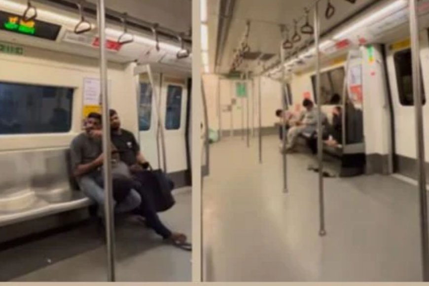 Delhi Metro: मेट्रो में घुसते ही असहज हो गईं महिला यात्री, वीडियो शेयर कर बताई आपबीती