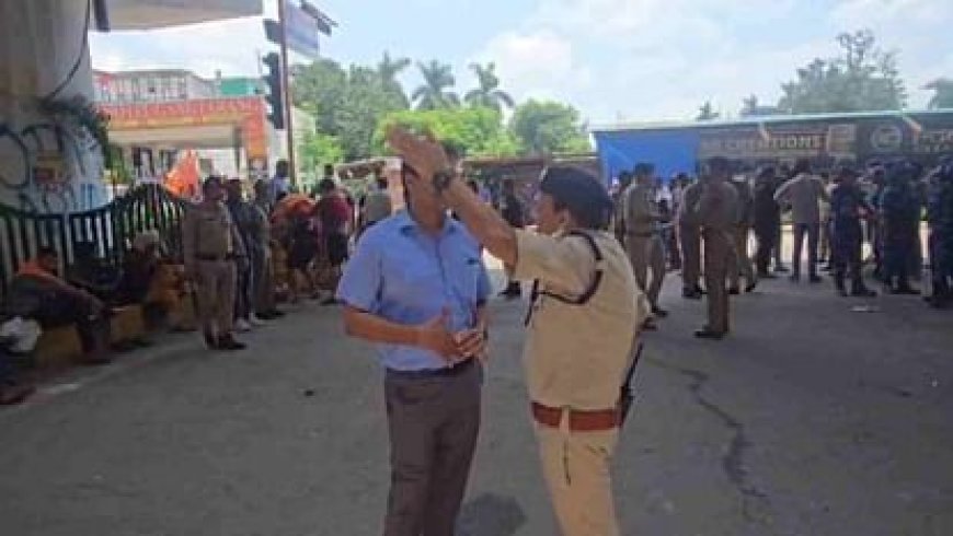 कांवड़ यात्रा: डीजे की प्रतिस्पर्धा में अश्लील इशारे से विवाद, दरोगा घायल, किन्नर समेत चार गिरफ्तार