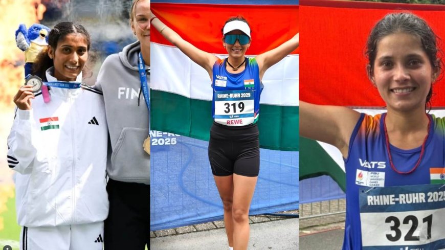 वर्ल्ड यूनिवर्सिटी गेम्स में छाई देवभूमि की बेटियां, अंकिता को सिल्वर मेडल, मानसी-शालिनी को ब्रॉन्ज