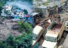 थराली में बादल फटने से तबाही, 2 लोग लापता, कई भवनों को नुकसान, वाहन दबे