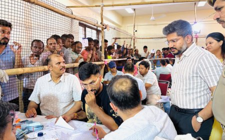 उप जिला निर्वाचन अधिकारी ने डोईवाला ब्लाक में मतगणना का लिया जायजा