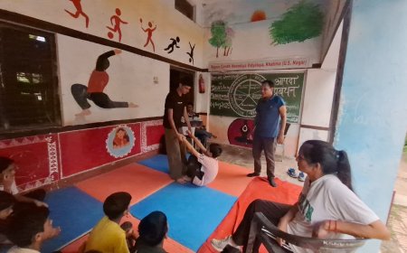 राजीव गांधी नवोदय विद्यालय में आपदा प्रबंधन पर एक दिवसीय कार्यशाला का सफल आयोजन