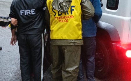 उत्तरकाशी आपदा राहत कार्य हेतु वरिष्ठ पुलिस अधिकारियों एवं विशेष पुलिस बलों की त्वरित तैनाती