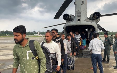 उत्तरकाशी आपदा में फंसे 112 लोगों  को चिनूक और MI-17 से पहुंचाया गया देहरादून