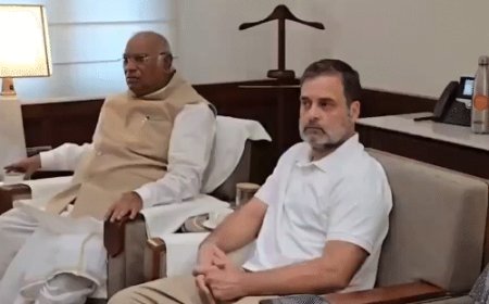 उपराष्ट्रपति उम्मीदवार को लेकर आज I.N.D.I.A. ब्लॉक की बैठक:खड़गे के ऑफिस में जॉइंट कैंडिडेट पर चर्चा होगी; भाजपा ने सीपी राधाकृष्णन को उम्मीदवार बनाया