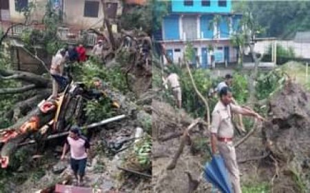 मलबे में दफन बाजार, पलभर में उजड़ गए थराली में घर…फिर बरपा उत्तराखंड में प्रकृति का कहर