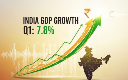India GDP Growth Rate: टैरिफ की धमकी के बावजूद भारत ने की शानदार ग्रोथ, पहली तिमाही में 7.8% बढ़ी जीडीपी