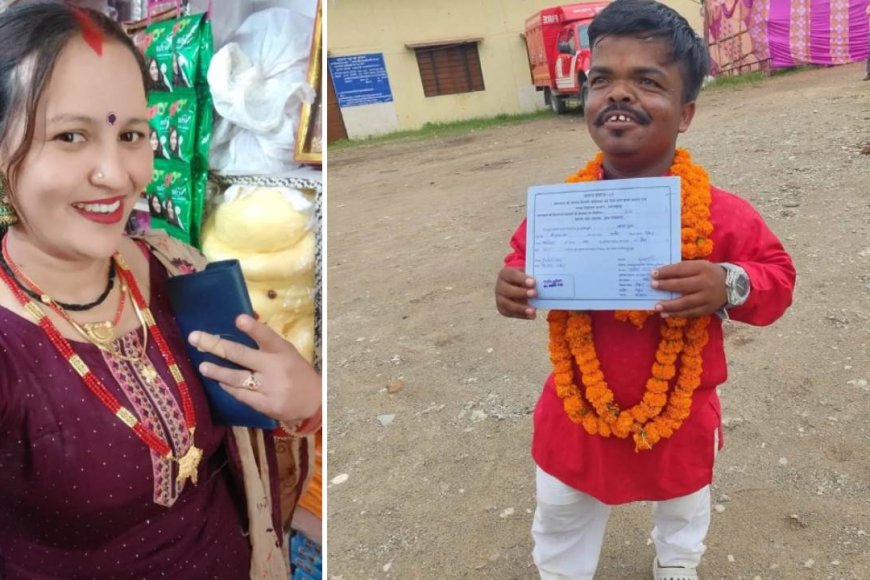 सबसे छोटे कद के प्रत्याशी की बड़ी छलांग, लक्ष्मण सिंह लच्छू दा ने क्षेत्र पंचायत सदस्य का चुनाव जीता, यू ट्यूबर को मिली हार