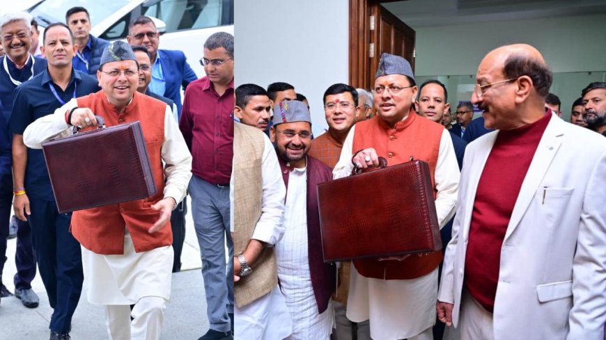 गैरसैंण में सीएम धामी ने पेश किया ₹5315 करोड़ का अनुपूरक बजट, आपदा राहत कार्यों के लिए ₹263 करोड़ का प्रावधान