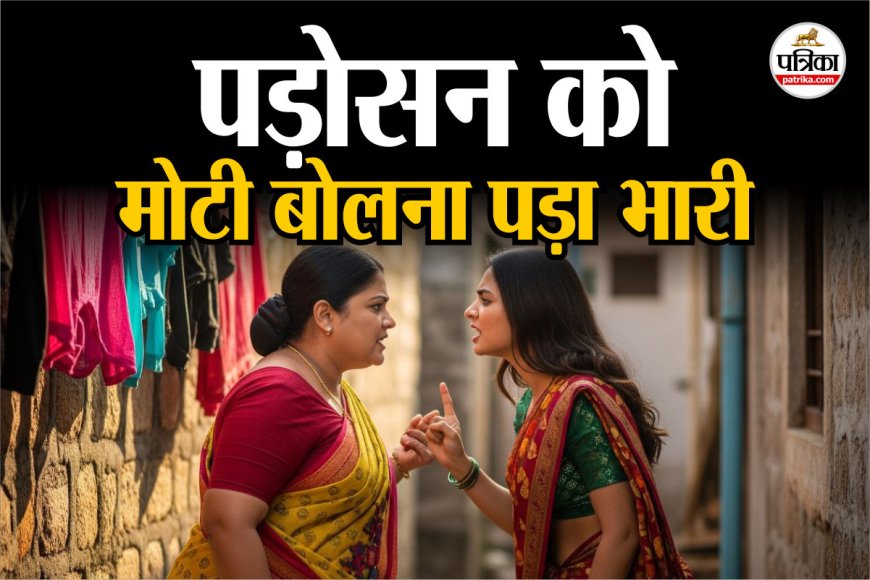 मजाक-मजाक में कह दिया ‘मोटी’; दिल में चुभ गई बात, रिटायर्ड फौजी की पत्नी ने दिखाया ‘चंडी’ रूप!