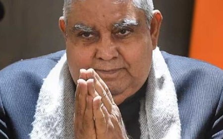 धनखड़ ने इस्तीफे के 42 दिन बाद उपराष्ट्रपति आवास छोड़ा:अभय चौटाला के फॉर्महाउस में रहेंगे; 21 जुलाई को पद से इस्तीफा दिया था