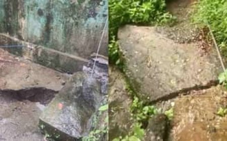 चमोली :पैदल रास्ते धंसे, मकानों पर दरारें, 15 परिवार हुए शिफ्ट, सेमी ग्वाड और सगवाड़ा में हालात चिंताजनक