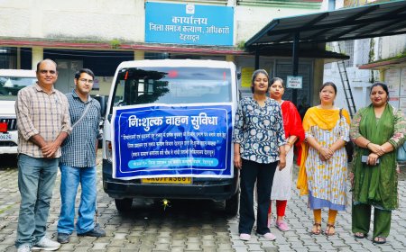 दिव्यांगजनों को डीडीआरसी केंद्र तक आने जाने के लिए निःशुल्क वाहन सेवा शुरू