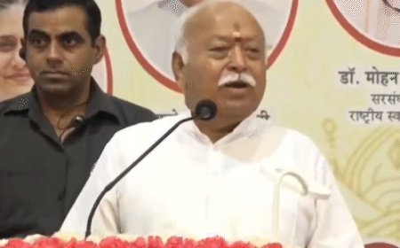 भागवत बोले- डर के चलते भारत पर टैरिफ लगाया गया:वे सोचते हैं हम मजबूत हुए तो उनका क्या होगा; जब सात समंदर दूरी तो डर कैसा