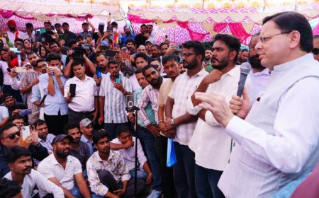 पर्सनल ईगो भुलाकर युवाओं के बीच पहुंचे सीएम धामी, सीबीआई जांच के मास्टरस्ट्रोक से साधे कई निशाने