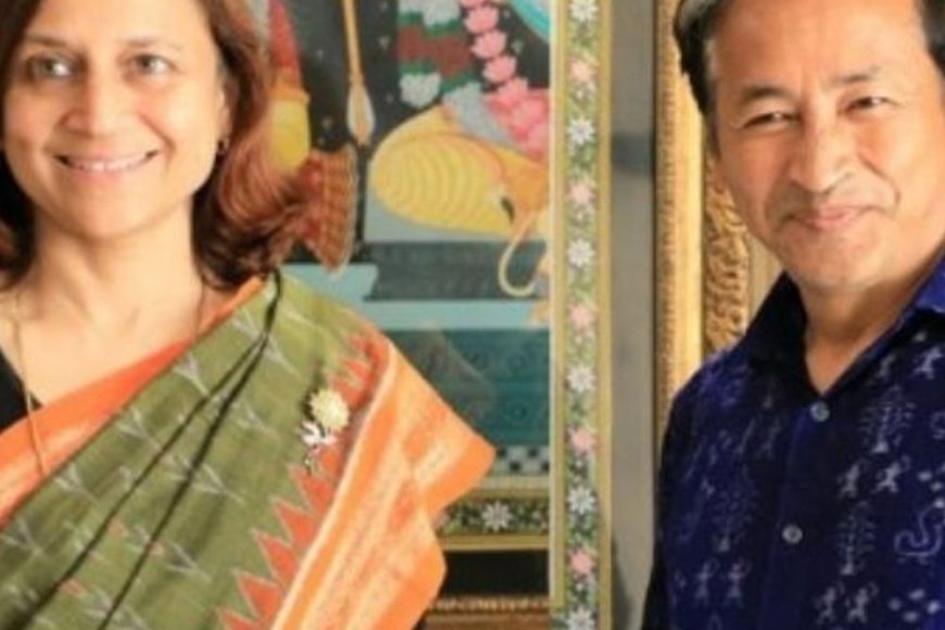 सोनम वागंचुक की पत्नी बोलीं- हिंसा के लिए CRPF जिम्मेदार:पाकिस्तान से जुड़े होने के आरोपों का किया खंडन, कहा- कानूनी कार्रवाई करेंगी