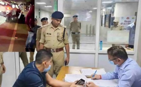 नशे में धुत थानाध्यक्ष ने कई वाहनों को मारी टक्कर, बाल-बाल बचे लोग, आरोपी सस्पेंड