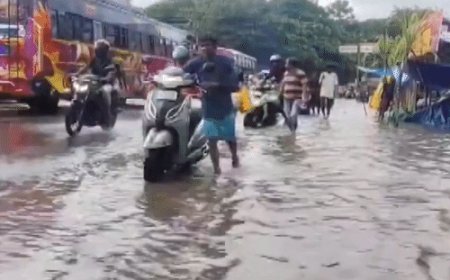 तमिलनाडु के नीलगिरि रेल रूट पर लैंडस्लाइड, कई ट्रेनें रद्द:अगले 7 दिनों तक दक्षिण भारत में तेज बारिश की चेतावनी; उत्तर पूर्वी मानसून हुआ एक्टिव