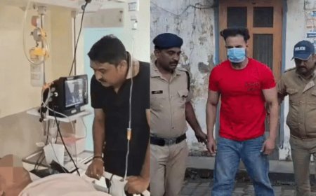 पुलिस कर्मियों को थार से कुचलने का प्रयास, तीन सिपाही गंभीर रूप से घायल