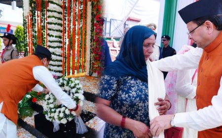 पुलिसकर्मियों के आवास के लिए हर साल मिलेंगे ₹100 करोड़, जल्द होगी भर्ती, पुलिस स्मृति दिवस पर CM ने अर्पित की शहीदों को श्रद्धांजलि