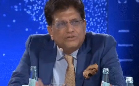 पीयूष गोयल बोले-भारत बंदूक तानकर डील नहीं करता:ट्रेड डील पर US से बातचीत जारी, हाई टैरिफ से निपटने नए मार्केट्स ढूंढ रहे