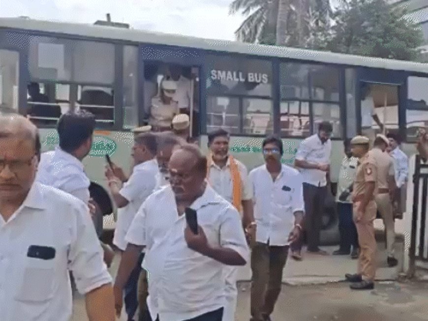 चेन्नई पुलिस ने RSS स्वयंसेवकों को हिरासत में लिया:बिना अनुमति सरकारी स्कूल ग्राउंड में शाखा लगाने का आरोप; बाद में रिहा किया